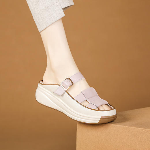 夏季新款，摇摇底厚底拖鞋XYM-k773 商品图5