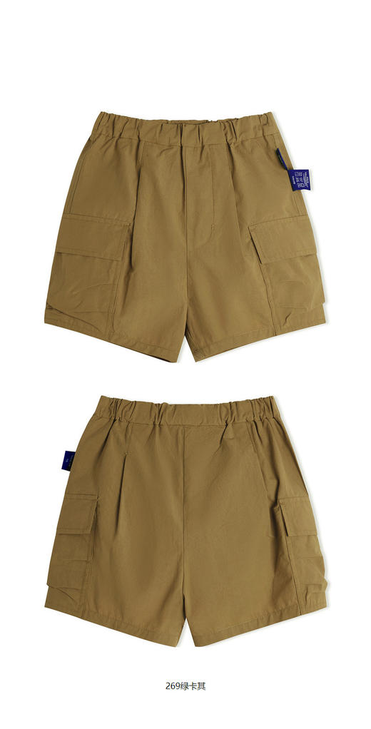 jnby  23年夏款  全棉微皱清爽短裤  YN5E11620 商品图7