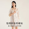 金三塔真丝 趣味条纹 睡裙女新品100%桑蚕丝条纹可外穿衬衫式睡衣  YSFCA326 商品缩略图3