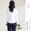 【40棉】罗蒙春秋女士长袖衬衫修身版商务通勤日常百搭纯色棉质衬衣 商品缩略图2