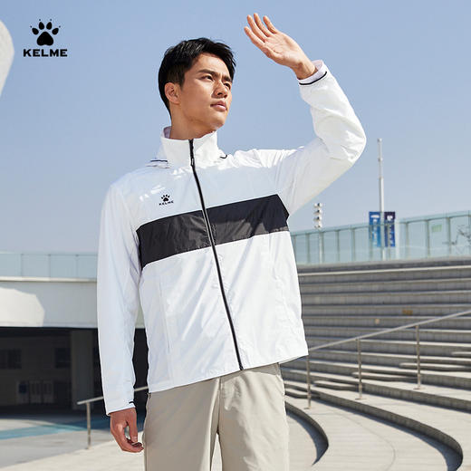 KELME卡尔美速干透气防晒衣2023夏季抗紫外线UPF40薄款风衣外套男 商品图0