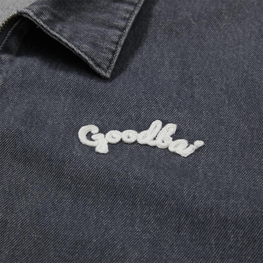 GOODBAI GOODEES链条绣牛仔洗水短夹克 商品图5