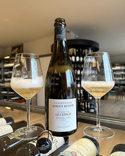 Adrien Renoir  Grand Cru Le Cepage - NV 阿德里安雷诺阿庄园特选香槟葡萄酒 商品图2