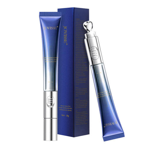 【爆款超低价预售 急单慎拍】抖音同款JOVISSE类蛇毒肽电动按摩眼霜20g 保湿护肤改善细纹眼霜 商品图0