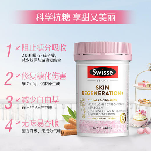 【保税区包邮直发】澳洲 Swisse 抗糖丸60粒-F 商品图1