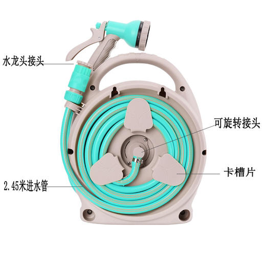 16米花园浇花神器家用水管软管接水龙头洗车浇菜水枪浇水收纳 商品图5