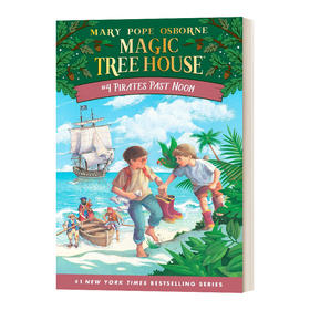 英文原版 Magic Tree House Pirates Past Noon 神奇树屋4 海盗的藏宝图 英文版 进口英语原版书籍