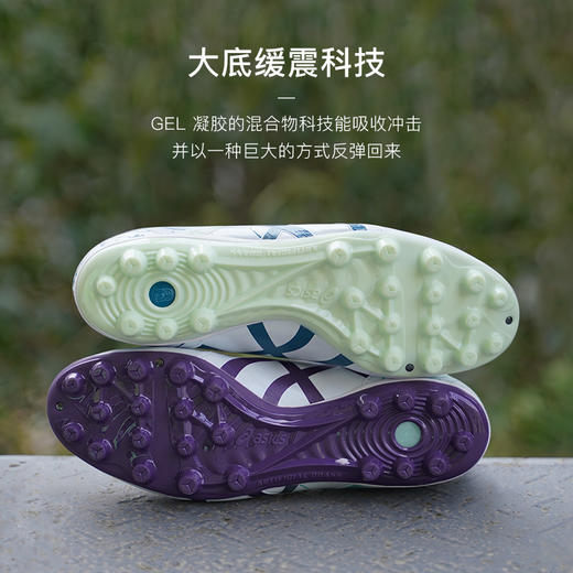 Asics/亚瑟士DS LIGHT AG短钉次顶袋鼠皮成人足球鞋男1103A032-108 商品图2