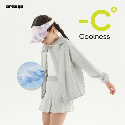 【清仓 不退换】Oribigo女童假两件半裙 | 干爽透气、轻薄舒适、A型版型、显身高比例、易穿搭【HZ】 商品图3