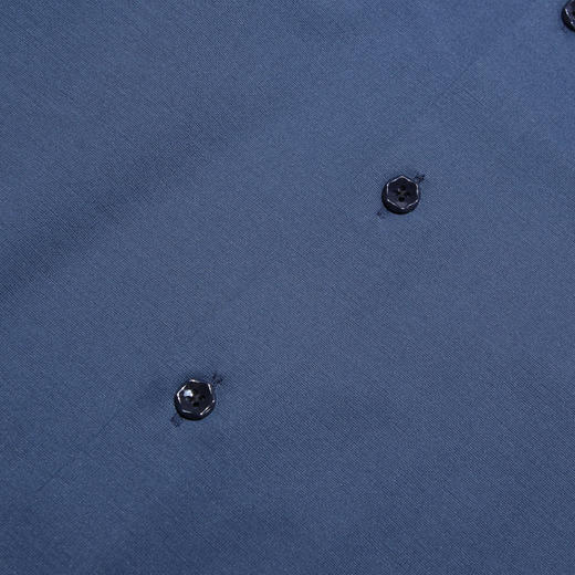 布兰施甄选男装系列夏季棉质短袖衬衫 商品图5