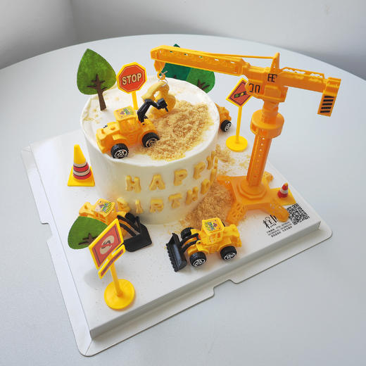 挖挖机（奶油戚风蛋糕） 商品图6