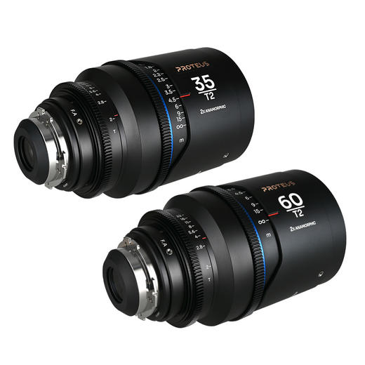 LAOWA老蛙 Proteus海神系列专业级2X变形宽银幕电影镜头套装（35mmT2.0/60mmT2.0套装、45mmT2.0/85mmT2.0套装） 商品图3