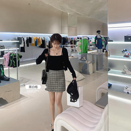 XS  金蘑菇菇【lowcal低卡半裙】实穿设计感气质不规则a字时髦半裙 商品图5