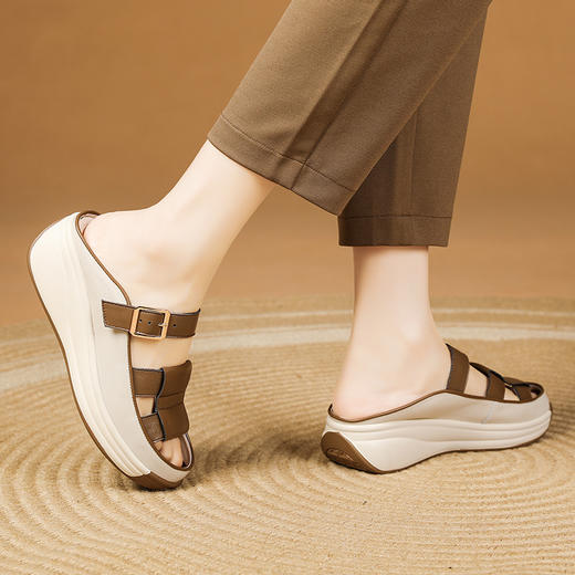 夏季新款，摇摇底厚底拖鞋XYM-k773 商品图9