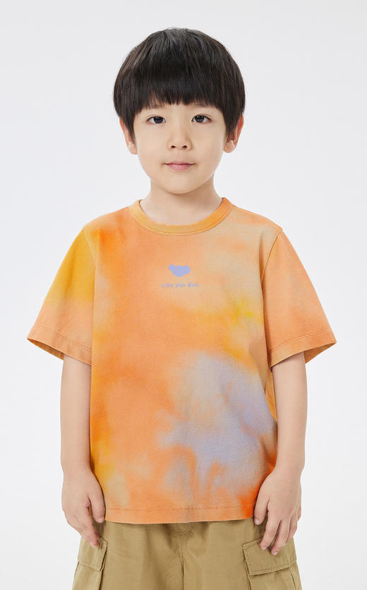 jnby 23年夏款  扎染工艺晕染短袖T恤   1N5113920 商品图3