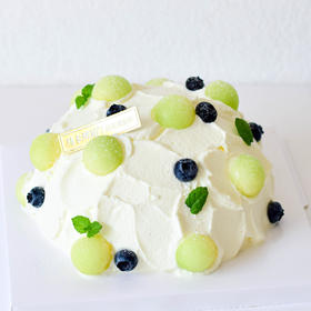 游春·玫珑蜜瓜蛋糕