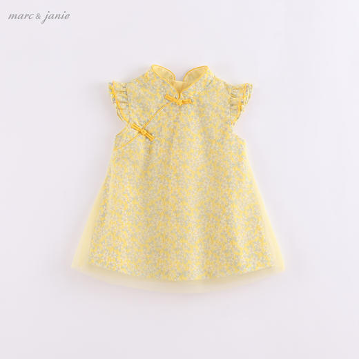 【马克珍妮 中国风】儿童夏装汉服女童连衣裙 儿童旗袍裙子221009 商品图7