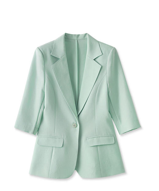 职业通勤，气质时尚OL休闲百搭修身薄款七分袖小西装外套女WLZD-2305506 商品图4