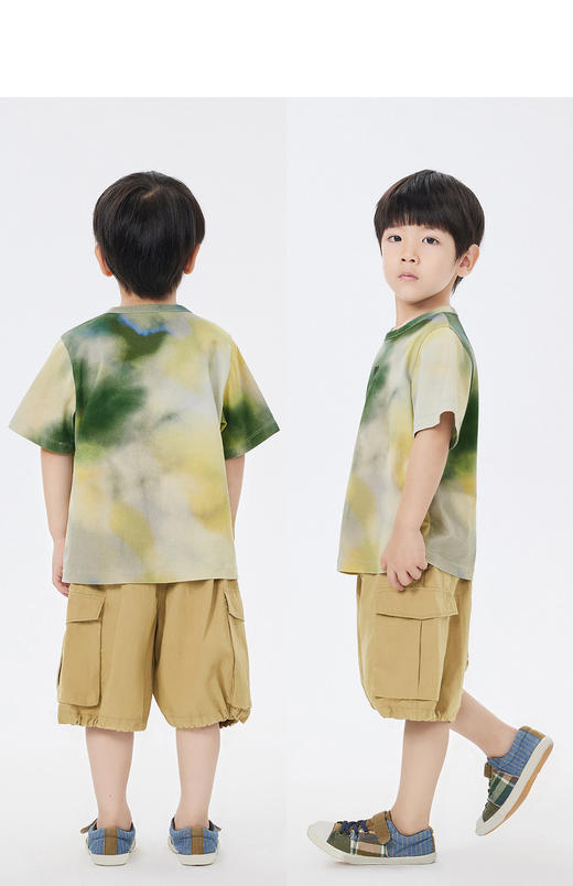 jnby 23年夏款  扎染工艺晕染短袖T恤   1N5113920 商品图10