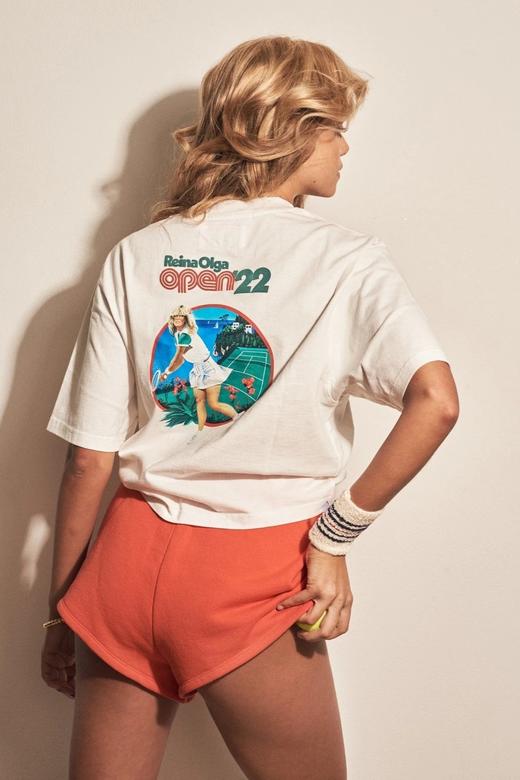 Reina Olga - BROOKE T-SHIRT - White - 女装 - T恤 - 白色 商品图2