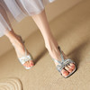 夏季新款，粗跟水钻凉鞋LD-6321 商品缩略图1