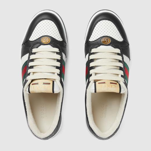 【预定款】Gucci 古驰 Screener系列 女士经典脏脏鞋/皮革运动休闲鞋 570442 两款可选 商品图9