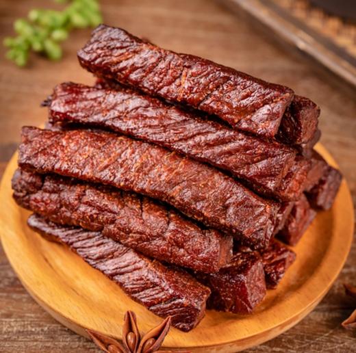 呼和浩特名小吃 (8成干）草原良友风干牛肉干 商品图0