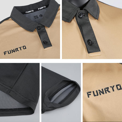 蜂锐FUNRY半定制POLO衫足球运动短袖T恤翻领休闲透气成人 商品图4