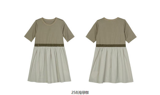 jnby  23年夏款 拼接高品质短袖连衣裙  1N5G13250 商品图13