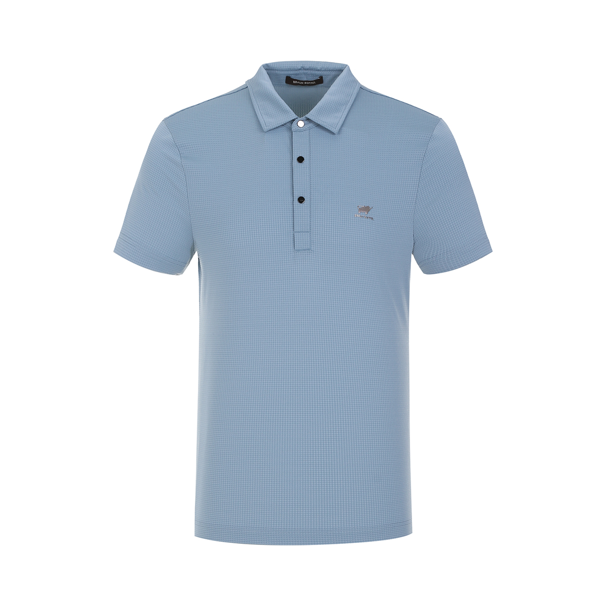 布兰施甄选男装系列透气纯色POLO衫