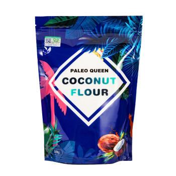 派里奥（Paleo queen）有机天然椰子面粉500g 斯里兰卡进口生酮饮食烘焙高纤维无麸质 商品图1