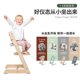 收藏级艺术品 | 坐出好仪态 | 北欧Stokke Tripp Trapp 婴儿成长椅宝宝餐椅TT 儿童餐椅学坐椅踢踢椅