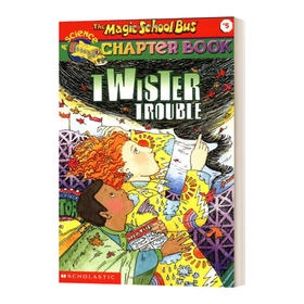 英文原版 The Twister Trouble 神奇校车科学章节阅读5 龙卷风的烦恼 The Magic School Bus Science 英文版 进口英语原版书籍
