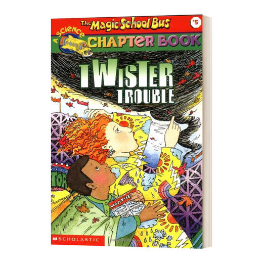 英文原版 The Twister Trouble 神奇校车科学章节阅读5 龙卷风的烦恼 The Magic School Bus Science 英文版 进口英语原版书籍 商品图0