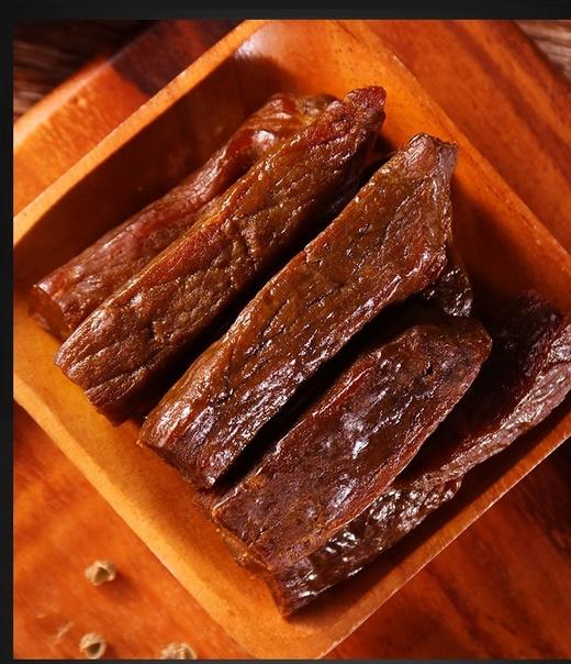 呼和浩特名小吃 (8成干）草原良友风干牛肉干 商品图2