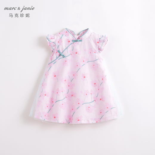 【马克珍妮 中国风】儿童夏装汉服女童连衣裙 儿童旗袍裙子221009 商品图4