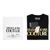 VERSACE JEANS COUTURE SS23 范思哲 男装短袖圆领T恤夏季金色LOGO时尚潮流上衣半袖 74GAHT01 CJ00T 商品缩略图2