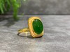 【御珠宫坊】金镶碧玉戒指 商品缩略图1
