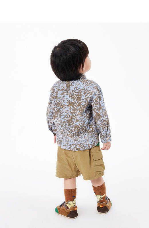 jnby  23年夏款  全棉微皱清爽短裤  YN5E11620 商品图6