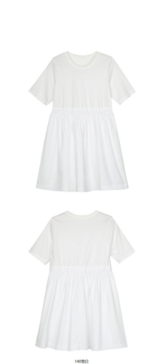 jnby  23年夏款 拼接高品质短袖连衣裙  1N5G13250 商品图12