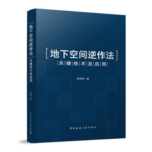 地下空间逆作法关键技术及应用 商品图0