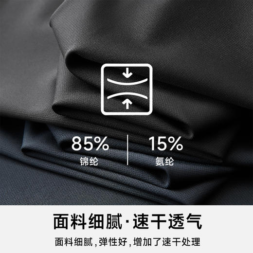 Q【新款DDP】大依优型冰丝高弹商务休闲裤西裤直筒裤夏季弹力加肥加大宽松大码男士 商品图1