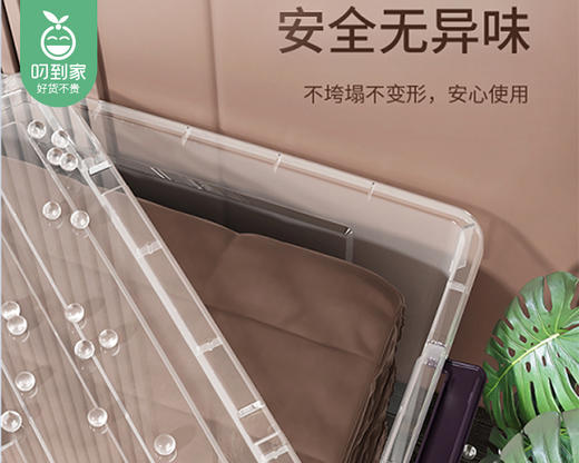 品瑶固若金汤整理箱塑料收纳箱（50L/个） 商品图2