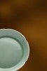 谷雨山房 翠青釉 葵口杯托 商品缩略图1