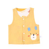 【婴儿双面两穿纱布棉马甲】春秋外穿纯棉夏季轻薄男女宝宝坎肩新生儿纱布背心 商品缩略图4