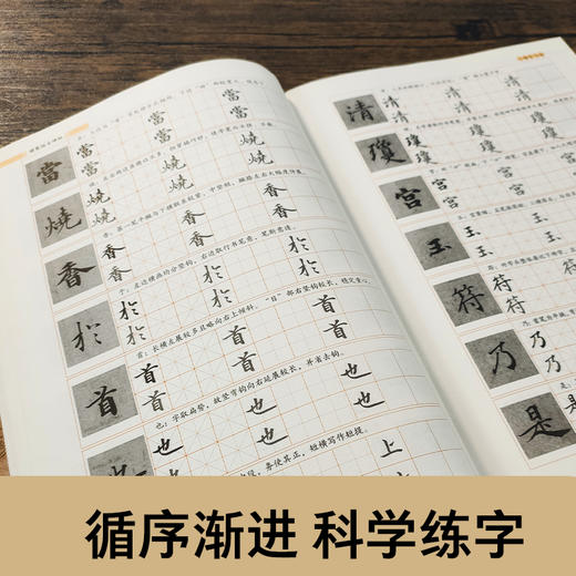圣教序瘦金体千字文赵孟頫道德经灵飞经小楷硬笔字帖墨点临古碑帖钟绍京墨迹版描红毛笔字帖入门临摹硬笔书法练字速成灵飞经临摹字帖硬笔临古碑帖小楷灵飞经 中学生成人书法培训班教程字帖 商品图4