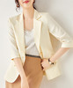 职业通勤，气质时尚OL休闲百搭修身薄款七分袖小西装外套女WLZD-2305506 商品缩略图0
