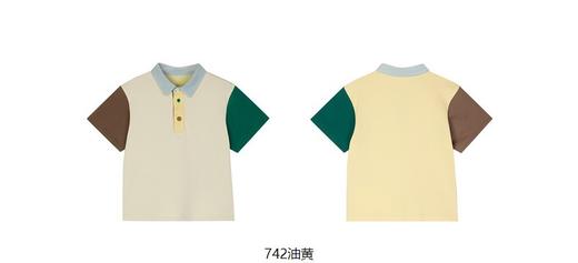 jnby  23年夏款  弹力质感拼接短袖polo 衫  1N5114140 商品图11