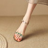 优雅百搭，粗跟水钻亮片凉鞋LD-6322 商品缩略图9