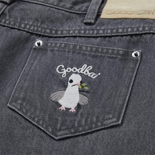 GOODBAI GOODEES牛仔洗水超短裙 商品图4